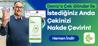 Denize Çek Gönder ile istediğiniz anda çekinizi nakde çevirin