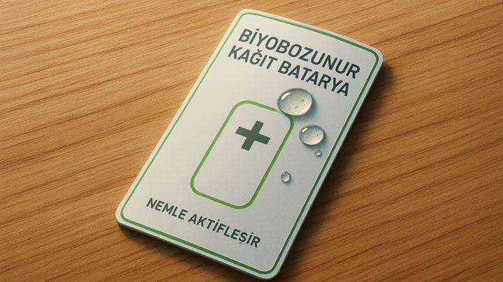 Güney Kore’den biyobozunur kağıt batarya teknolojisi