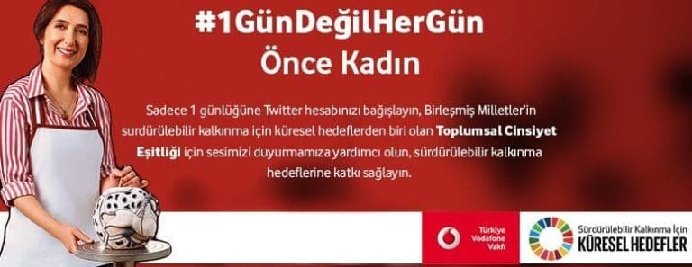Cinsiyet eşitliği için 4 tweet atın!