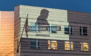 Trump’a ‘yeşil’ protesto