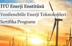 İTÜ Yenilenebilir Enerji Sertifika Programı düzenliyor