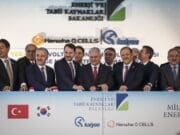 Kalyon-Hanwha 800 MW’lik panel fabikasının temelini attı