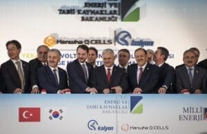 Kalyon-Hanwha 800 MW’lik panel fabikasının temelini attı