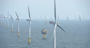 Offshore rüzgar santraline depolama ünitesi