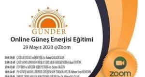 GÜNDER’den online güneş enerjisi eğitimi