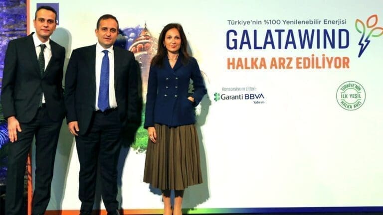 Galata Wind Enerji halka arz basın toplantısı