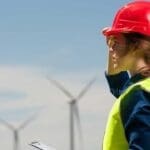 enerjide kadın çalışan