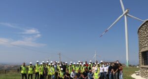 Nordex Türkiye İzmirli öğrencilere rüzgar türbin eğitimi