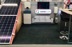 MediaMarkt mağazasında güneş enerjisi standı açtı MediaMarkt Solar standı