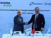 Eksim Enerji Skole Rüzgar Enerjisi Santrali İmza Töreni