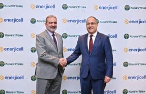 Kuveyt Türk GMY Abdurrahman Delipoyraz ve Enerjicell Genel Müdürü Erkin Kılınç