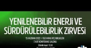 EİB Yenilenebilir Enerji ve Sürdürülebilirlik Zirvesi sonuçlandı