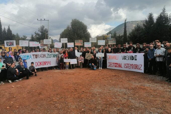 Orhanlı köyü jeotermal projelerine iptal