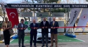 TOGG’un kullanacağı GÜYAD TEMSAN şarj istasyonu açıldı CarPort Elektrikli Araç Şarj İstasyon