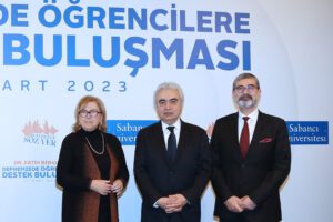 Dünya temiz enerji dönemine giriyor Güler Sabancı_Fatih Birol_Yusuf Leblebici