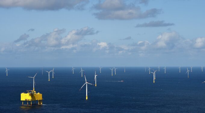 Kuzey Denizi offshore rüzgar enerjisi