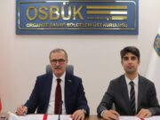 Eşarj 272 OSB’de şarj istasyonu kuracak OSBÜK Başkanı Memiş Kütükcü ve Eşarj Genel Müdürü Barış Altınay