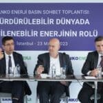Sanko Enerji Sürdürülebilirlik Raporu tanıtımı