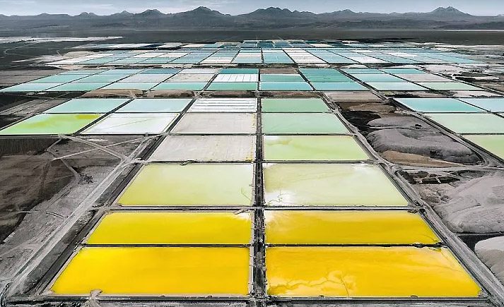 Albemarle'in Atacama Çölü'ndeki lityum üretim madeni