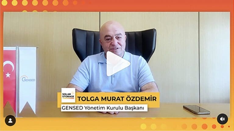 GENSED Başkanı Tolga Murat Özdemir, Solar+Storage NX hakkında merak ettiklerinizi cevaplıyor! GENSED Başkanı Tolga Murat Özdemir ile Solar+Storage NX Fuarı