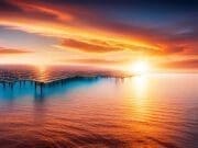 deniz üstünde güneş enerjisi teknolojisi