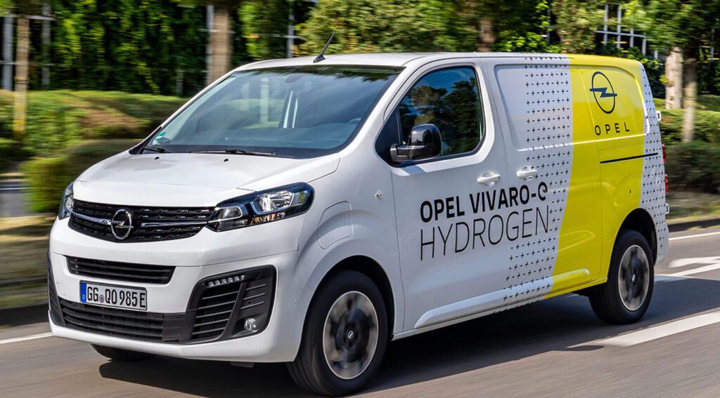 Opel Elektrikli Model Seçeneği Opel Vivaro Hydrogen