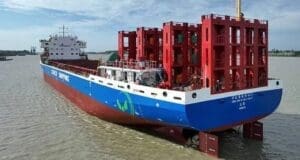 Çin elektrikli gemi