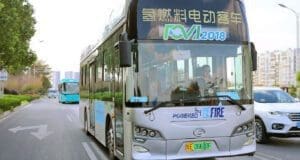 Çin toplu ulaşımda hidrojen yakıtlı araçları teşvik ediyor Çin ulaşımda hidrojen yakıtlı araçları teşvik ediyor Hidrojen ile toplu ulaşım