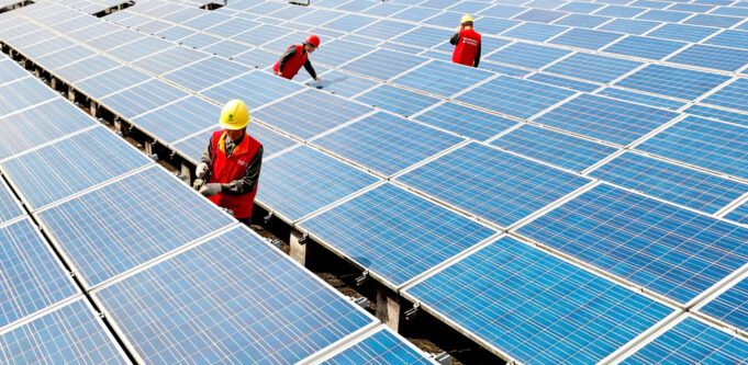 Çin yeni güneş ve rüzgar enerjisi yatırımı