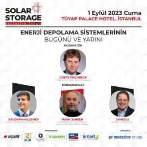 Türkiye’nin güneş enerjisi depolamadaki geleceği bu forumda konuşulacak Solar+Storage Exclusive Forum