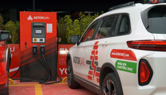 Elektrikli Araç Şarj İstasyonları ASTOR Enerji Yeşil Enerji ile Şarj