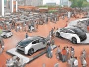 Elektrikli ve Hibrit Araçlar Sürüş Haftası Bridgestone Brisa Yenikapı