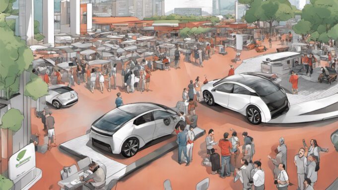 Elektrikli ve Hibrit Araçlar Sürüş Haftası Bridgestone Brisa Yenikapı