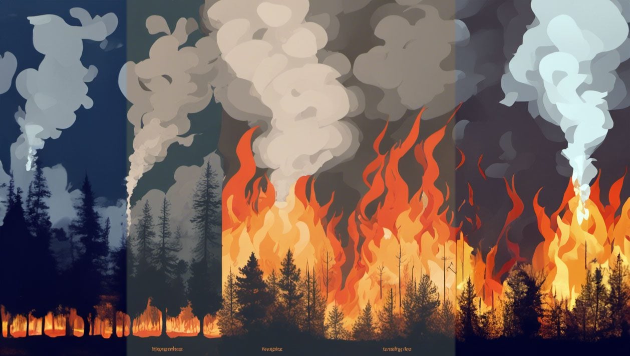 Orman yangınları Hava kirliliği İklim değişikliği