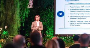 Kalyon Enerji, Dünya Sürdürülebilirlik Kongresi’nde Kalyon Enerji Dünya Sürdürülebilirlik Kongresi 2023 Kalyon Enerji Karapınar GES ve Otlatma Projesi Defne Arısoy