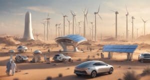 Suudi Arabistan, 2060 yılına kadar net sıfır emisyon elde etme hedefinde ilerliyor Suudi Arabistan yenilenebilir enerji İklim değişikliği taahhütleri Enerji dönüşümü ve inovasyon