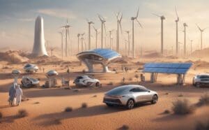 Suudi Arabistan yenilenebilir enerji İklim değişikliği taahhütleri Enerji dönüşümü ve inovasyon