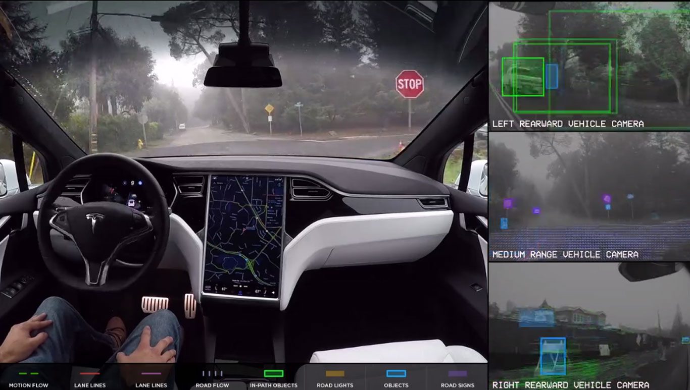 2019 Riverside Tesla Kazası Tesla'nın Hukuki Zaferi Model 3 Otomatik Sürüş Asistanı Kazası Autopilot