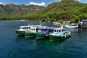 TURMEPA deniz koruma Ege ve Akdeniz'de atık toplama sıvı atık yönetimi Göcek