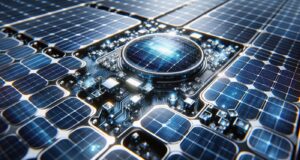 Mikrometrik Arka Temaslı Güneş Hücreleri Kanada ve Fransa Güneş Enerjisi İnovasyonu Elektronik ve Uzay Keşfi için Güneş Teknolojisi