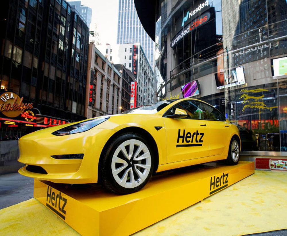 Hertz elektrikli araç satışı Tesla Model 3 ABD pazarı elektrikli araç onarım maliyetleri