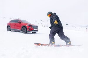 Togg T10X Erciyes deneyimi Elektrikli SUV kış turizmi Türkiye kış sporları ve teknoloji