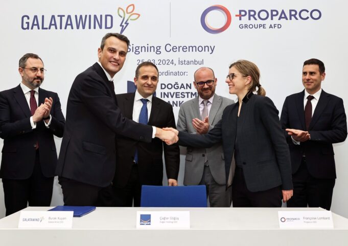 Galata Wind Yeşil Kredi Proparco Türkiye Yenilenebilir Enerji Taşpınar Hibrit GES Projesi