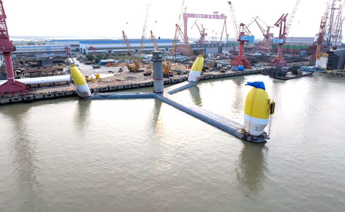 Mingyang OceanX Yüzer Rüzgar Türbini Deniz Üstü Rüzgar Enerjisi Montaj Aşamaları MySE8.3-180 Türbin Özellikleri