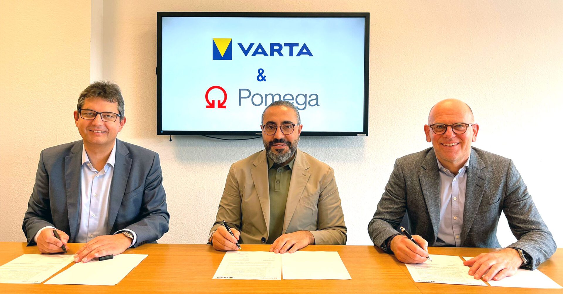POMEGA VARTA iş birliği Enerji depolama teknolojileri Türkiye Yenilenebilir enerji çözümleri inovasyonu