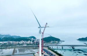 18 MW deniz üstü rüzgar türbini Çin'in en büyük rüzgar türbini Dongfang Electric Corporation