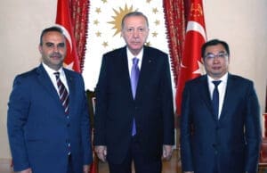 Cumhurbaşkanı Erdoğan Chery görüşmesi Chery Türkiye otomotiv yatırımları Zhang Guibing Chery Türkiye yatırımı