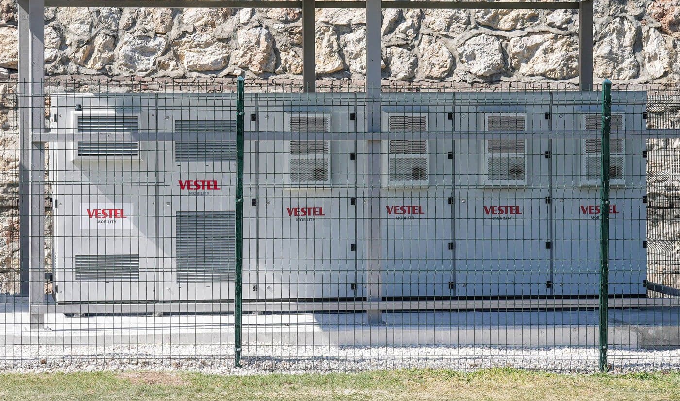 Vestel batarya enerji depolama sistemi Elektrikli araç şarj istasyonları Vestel Yenilenebilir enerji depolama çözümleri Vestel VESTL