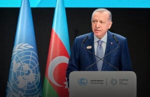 COP29 Türkiye'nin 2053 net sıfır emisyon hedefleri Erdoğan sıfır atık projesi ve iklim finansmanı çağrısı Türkiye yenilenebilir enerji 2035 hedefleri