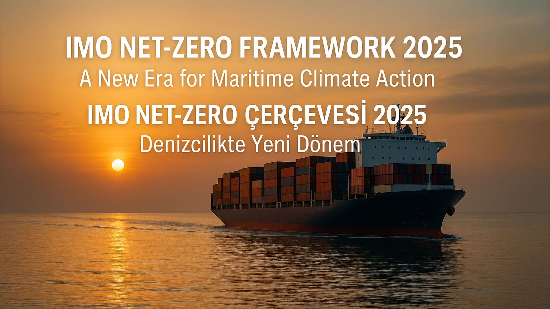 IMO küresel gemi emisyon fiyatlandırması için oylamaya gidiyor